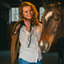 womens long sleeve button down shirt with cuffed sleeves