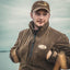 olive waterproof pullover jacket for hunting