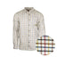 Lighthouse Oxford Shirt – Cape Lookout pattern in multicolor grid check, inspired by NC coast.