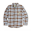 men's fall plaid flannel shirt