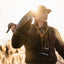 Duck hunter setting decoys while wearing DECOY Waxed Canvas Jones Hat