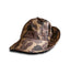 Front view of the DECOY FrogSkin Camo Jones Hat showcasing classic camo and embroidered DECOY logo